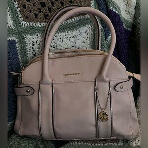 Big Buddha Pastel Pink Shoulder Purse